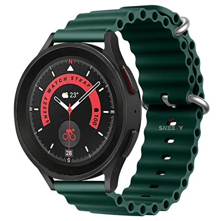 Huawei Watch 4 46mm-Watch 4 Pro 22mm Uyumlu Seaflex Ocean Silikon Kordon