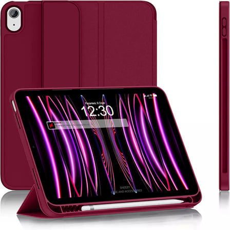 Apple iPad 10.Nesil 10.9 İnç Kılıf Craft Kalem Bölmeli Uyku Modlu Kapaklı Smart Case