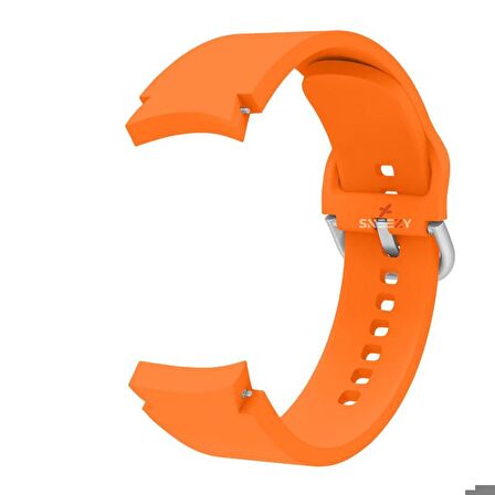 Samsung Galaxy Watch 4 5 Pro 40 42 44 45 46mm Uyumlu Orjinal Tasarım Kavisli PureLux Silikon Kordon