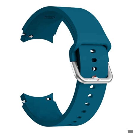 Samsung Galaxy Watch 4 5 Pro 40 42 44 45 46mm Uyumlu Orjinal Tasarım Kavisli PureLux Silikon Kordon