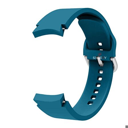 Samsung Galaxy Watch 4 5 Pro 40 42 44 45 46mm Uyumlu Orjinal Tasarım Kavisli PureLux Silikon Kordon