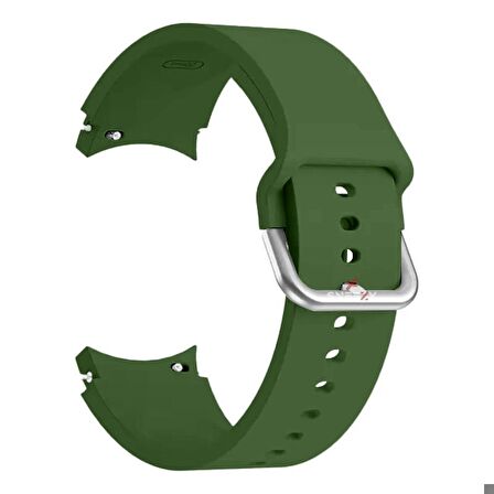 Samsung Galaxy Watch 4 5 Pro 40 42 44 45 46mm Uyumlu Orjinal Tasarım Kavisli PureLux Silikon Kordon