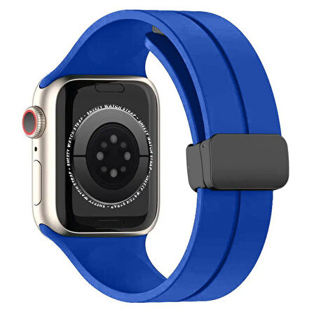 Apple Watch 38mm 40mm 41mm Seri 1 2 3 4 5 6 7 8 Se Uyumlu Coastal Manyetik Tokalı Silikon Kordon