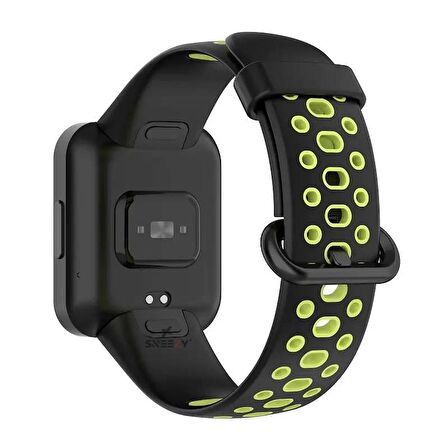 Xiami Mi Watch Lite Uyumlu FlexAir Supreme Silikon Kordon