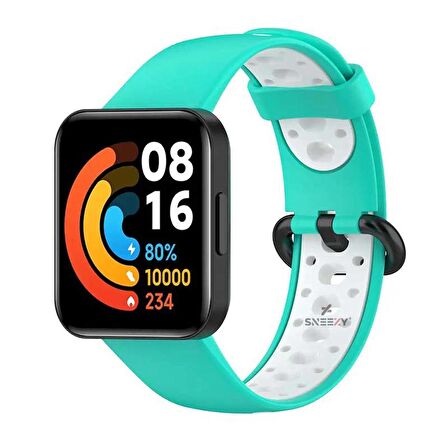 Xiami Mi Watch Lite Uyumlu FlexAir Supreme Silikon Kordon