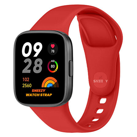 Xiaomi Redmi Watch 3 Uyumlu PureLux Soft Silikon Kordon