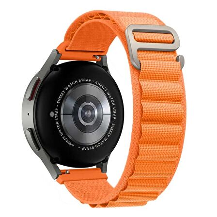 Samsung Galaxy Watch 6 – Classic 40-43-44-47mm 20mm Uyumlu Frost Alpine Loop Kordon