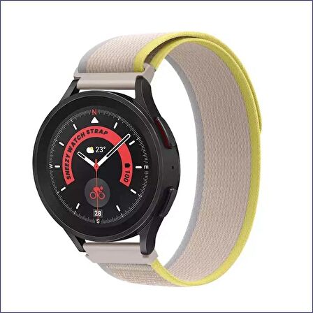 Sneezy Samsung Galaxy Watch 5 uyumlu 40-44mm 20mm Wander Trail Loop Kordon