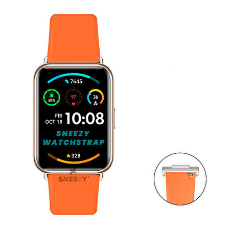 Huawei Watch Fit 2 Uyumlu PureLux Soft Silikon Kordon