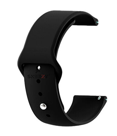 Samsung Galaxy Watch 5 40-44mm Uyumlu 20mm PureLux Soft Silikon Kordon