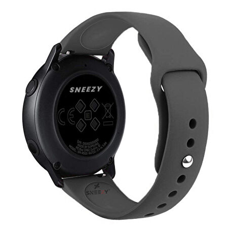 Huawei Watch GT 2 Elegant-Classic 42mm Uyumlu 20mm PureLux Soft Silikon Kordon