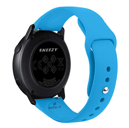 Samsung Gear S3 Frontier R760 – S3 Classic R770 22mm Uyumlu PureLux Soft Silikon Kordon