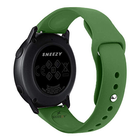 Huawei Watch GT Runner-Sport 46mm- GT2 E 22mm Uyumlu PureLux Soft Silikon Kordon