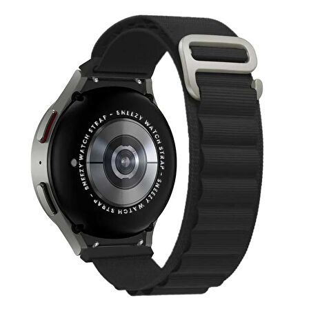 Samsung Galaxy Watch 6 40 43 44 47mm Uyumlu Kavisli Tasarım Frost Alpine Loop Kordon