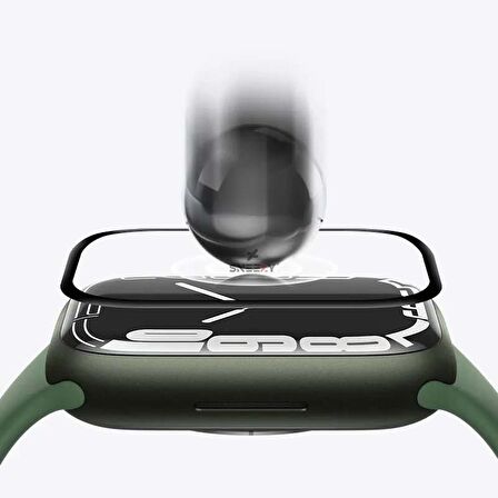 Apple Watch Seri 7 8 41mm Uyumlu Polymer Nano 0.5 mm Watch Ekran Koruyucu