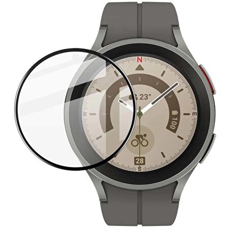 Samsung Galaxy Watch 5 Pro 45mm Uyumlu Polymer Nano 0.5 mm Watch Ekran Koruyucu