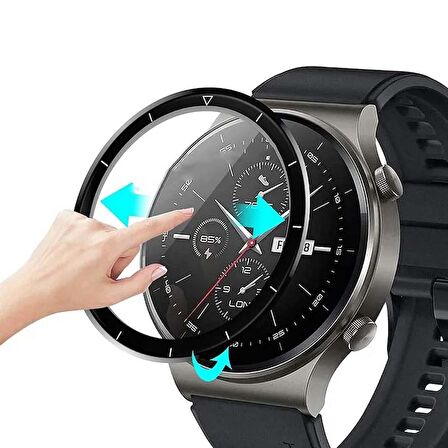 Huawei Watch Gt3 Pro Uyumlu Polymer Nano 0.5 mm Watch Ekran Koruyucu