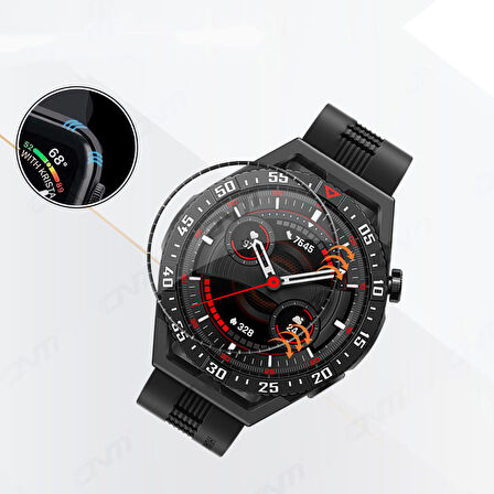 Huawei Watch Gt3 Se Uyumlu Polymer Nano 0.5 mm Watch Ekran Koruyucu
