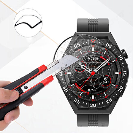Huawei Watch Gt3 Se Uyumlu Polymer Nano 0.5 mm Watch Ekran Koruyucu
