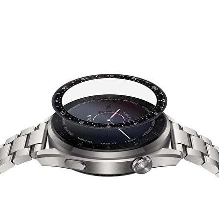 Huawei Watch Gt3 46mm Uyumlu Polymer Nano 0.5 mm Watch Ekran Koruyucu