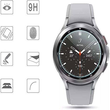 Samsung Galaxy Watch 4 Classic 46mm Uyumlu Polymer Nano 0.5 mm Watch Ekran Koruyucu