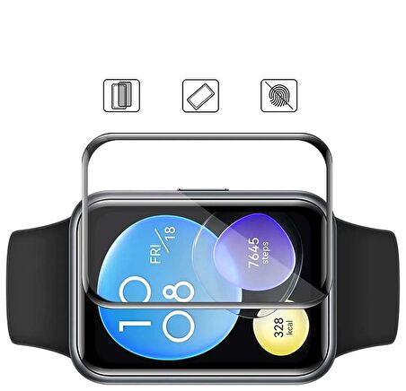 Huawei Watch Fit 2 Uyumlu Polymer Nano 0.5 mm Watch Ekran Koruyucu