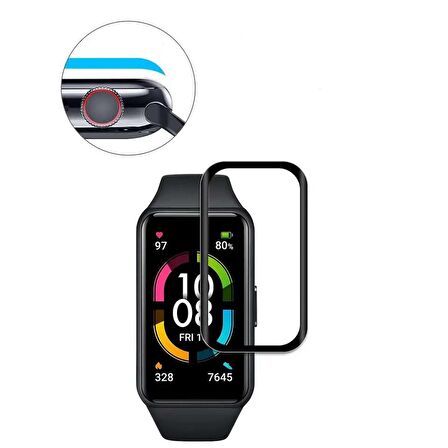 Huawei Watch Fit 2 Uyumlu Polymer Nano 0.5 mm Watch Ekran Koruyucu
