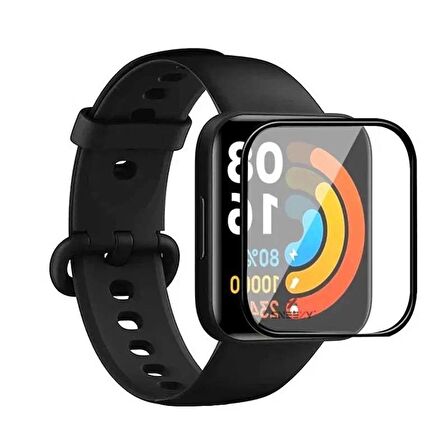 Xiaomi RedMi Watch 2 Lite Uyumlu Polymer Nano 0.5 mm Watch Ekran Koruyucu