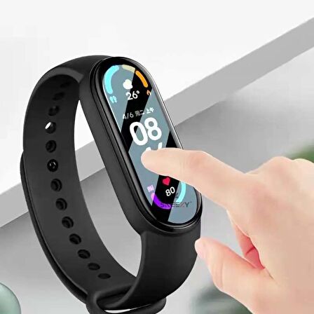 Xiaomi Mi Band 6 Uyumlu Polymer Nano 0.5 mm Watch Ekran Koruyucu