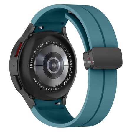 Samsung Galaxy Watch 6 40 43 44 47mm Uyumlu Kavisli Coastal Manyetik Tokalı Silikon Kordon