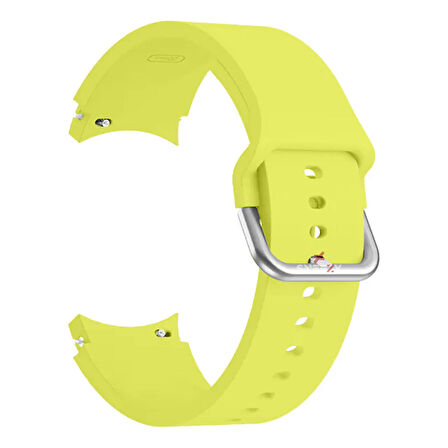 Samsung Galaxy Watch 6 40 43 44 47mm Uyumlu Orjinal Tasarım Kavisli PureLux Silikon Kordon