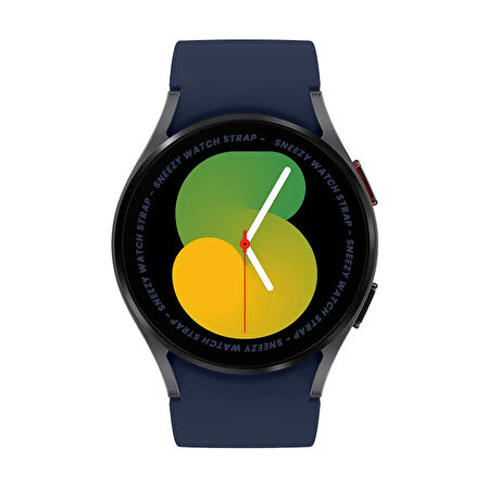 Samsung Galaxy Watch 6 40 43 44 47mm Uyumlu Orjinal Tasarım Kavisli PureLux Silikon Kordon