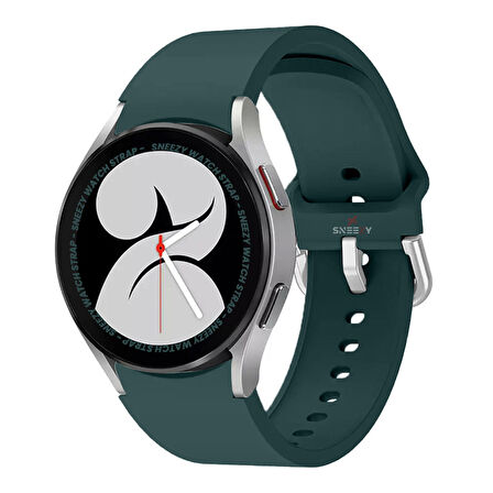 Samsung Galaxy Watch 6 40 43 44 47mm Uyumlu Orjinal Tasarım Kavisli PureLux Silikon Kordon