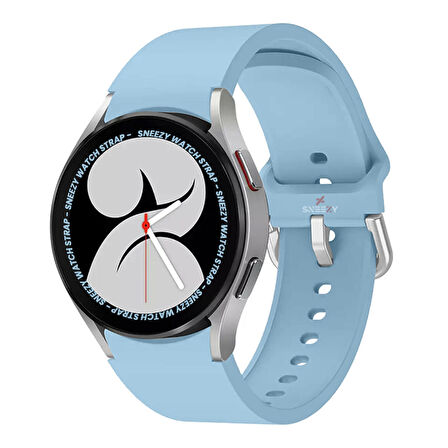 Samsung Galaxy Watch 6 40 43 44 47mm Uyumlu Orjinal Tasarım Kavisli PureLux Silikon Kordon