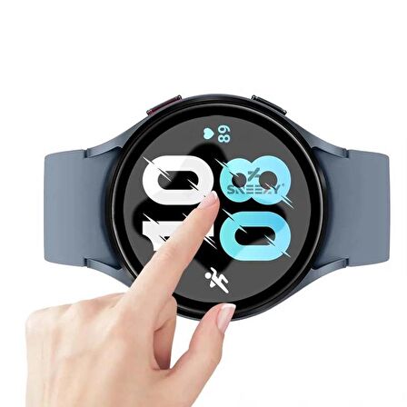 Sneezy Samsung Galaxy Watch 6 44mm Uyumlu Polymer Nano 0.5 mm Watch Ekran Koruyucu