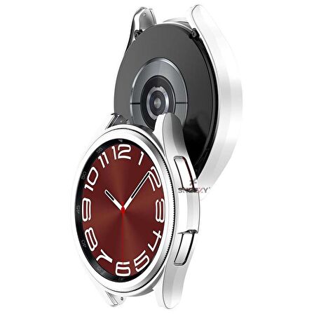 Sneezy Samsung Galaxy Watch 6 43MM Uyumlu PC Kasa Koruyucu