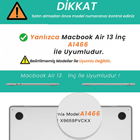 Sneezy Apple Macbook Air 13 İnç 2017 A1466 Uyumlu Touchpad Koruyucu Nano Jelatin