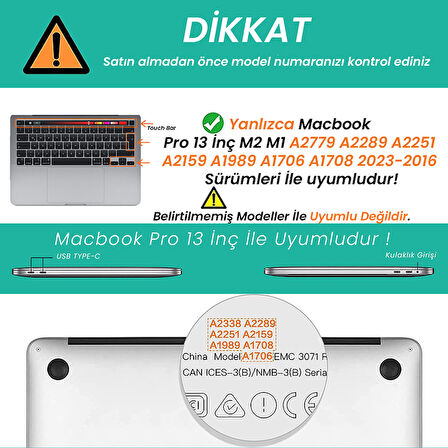 Sneezy Apple Macbook Pro 13 İnç M1 A2338 Uyumlu Touchpad Koruyucu Nano Jelatin