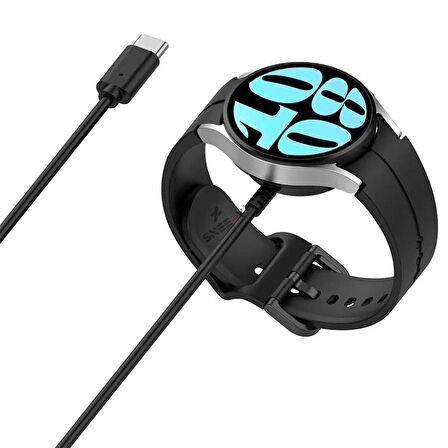 Sneezy Samsung Galaxy Watch 4 40-42-44-46mm İle Uyumlu Yedek Hızlı Type-C Şarj Kablosu
