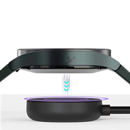 Sneezy Samsung Galaxy Watch 4 40-42-44-46mm İle Uyumlu Yedek Hızlı Type-C Şarj Kablosu