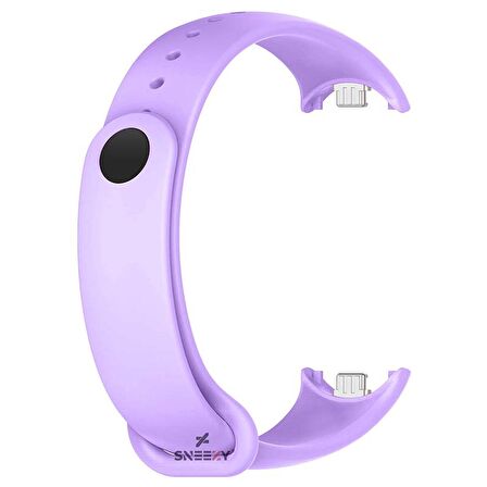 Sneezy Mİ Band 8 İle Uyumlu PureLux Soft Silikon Kordon