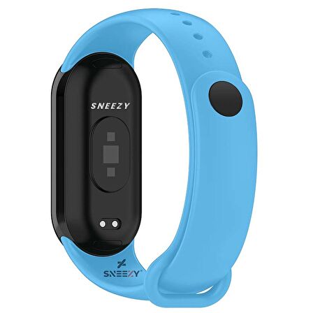 Sneezy Mİ Band 8 İle Uyumlu PureLux Soft Silikon Kordon