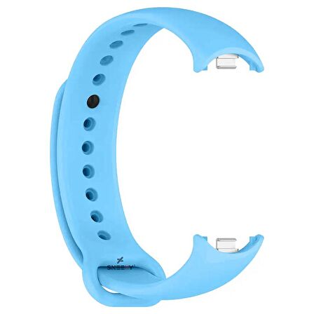 Sneezy Mİ Band 8 İle Uyumlu PureLux Soft Silikon Kordon