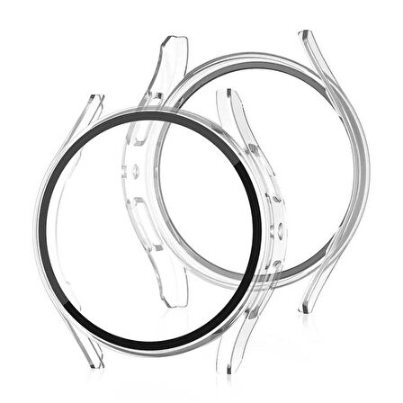 Sneezy Samsung Galaxy Watch 4 44mm PC Sert Kasa Ve Ekran Koruyucu