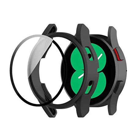 Sneezy Samsung Galaxy Watch 4 40mm PC Sert Kasa Ve Ekran Koruyucu