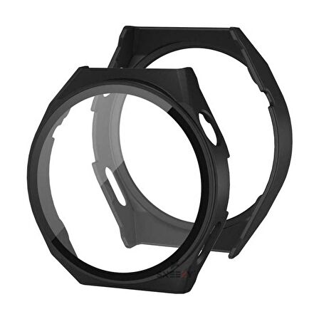Sneezy Huawei Gt3 Pro 46mm PC Sert Kasa Ve Ekran Koruyucu