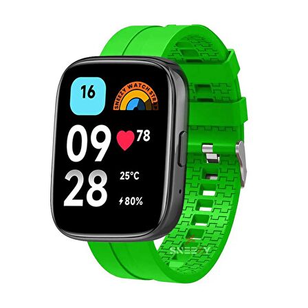 Sneezy Xiaomi Redmi Watch 3 Active İle Uyumlu NovaGT Supreme Silikon Kordon