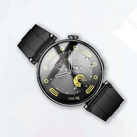 Sneezy Huawei Gt4 41mm İle Uyumlu Polymer Temperli Nano 0.5 mm Watch Ekran Koruyucu