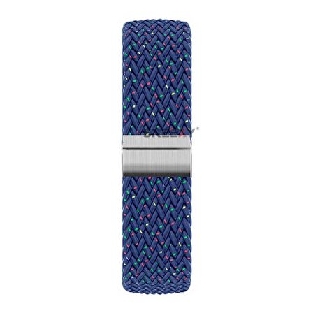 Sneezy Apple Watch 42-44-45-49mm İle Uyumlu Metal Klips Solo Fiberlink Örgü Kordon