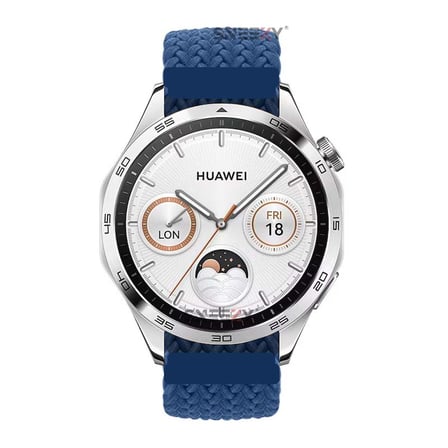 Huawei Watch GT2 Elite-Sport-Classic 46mm-GT2 Pro 22mm Uyumlu Metal Klips Solo Fiberlink Örgü Kordon